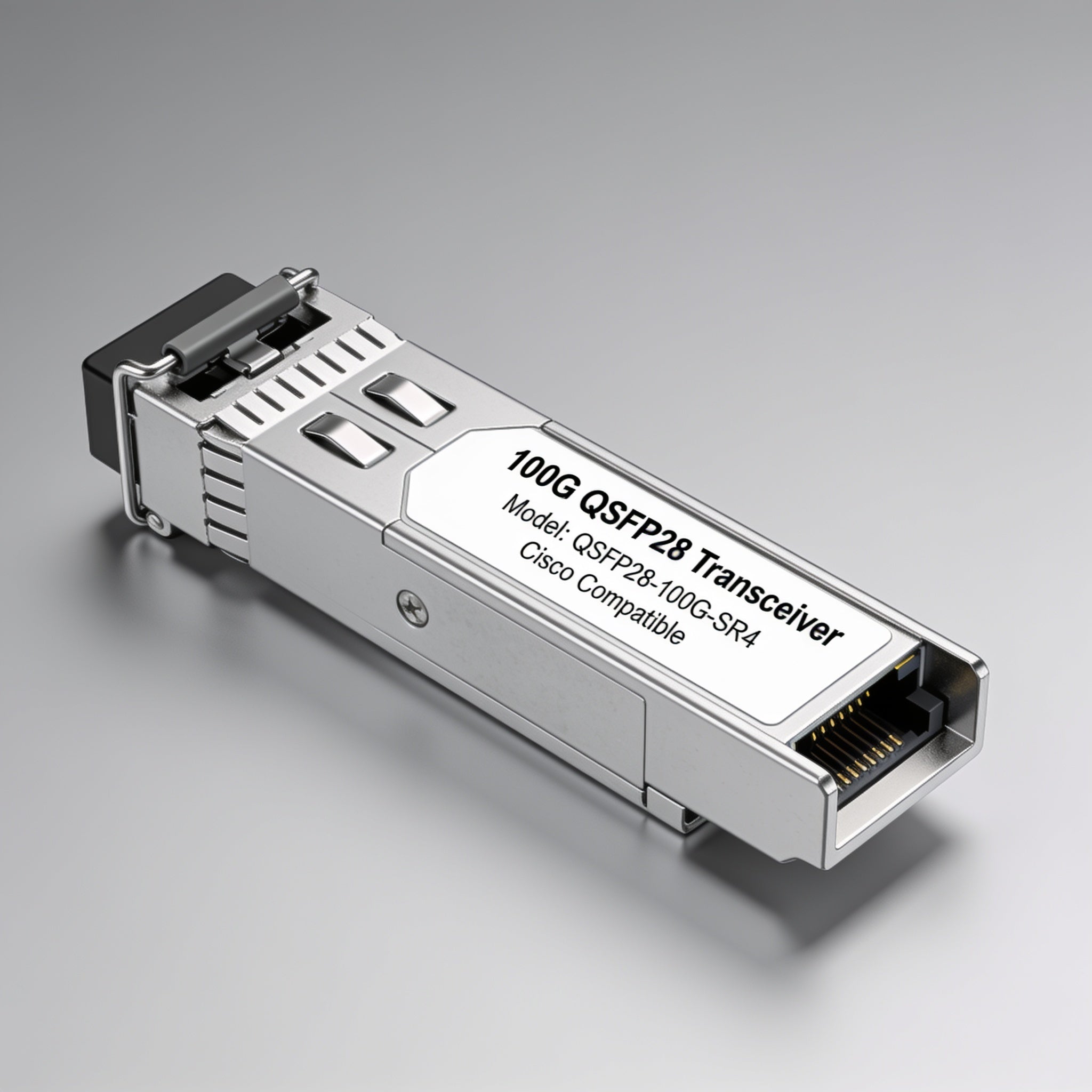 100G QSFP28 Transceiver Module, SR4 / LR4 / CWDM4 / PSM4, 100Gbps, MPO / LC, Cisco / Arista / Juniper Compatible