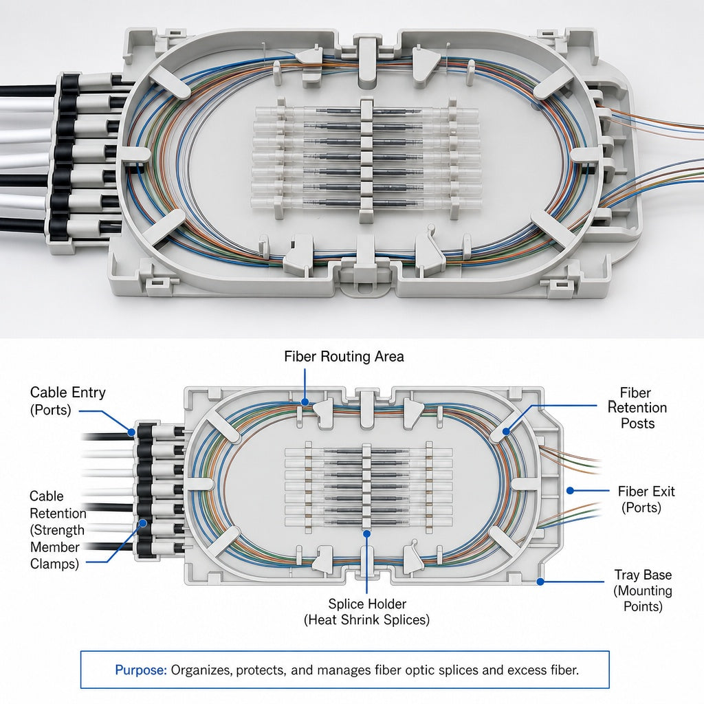 Fiber Splice Tray