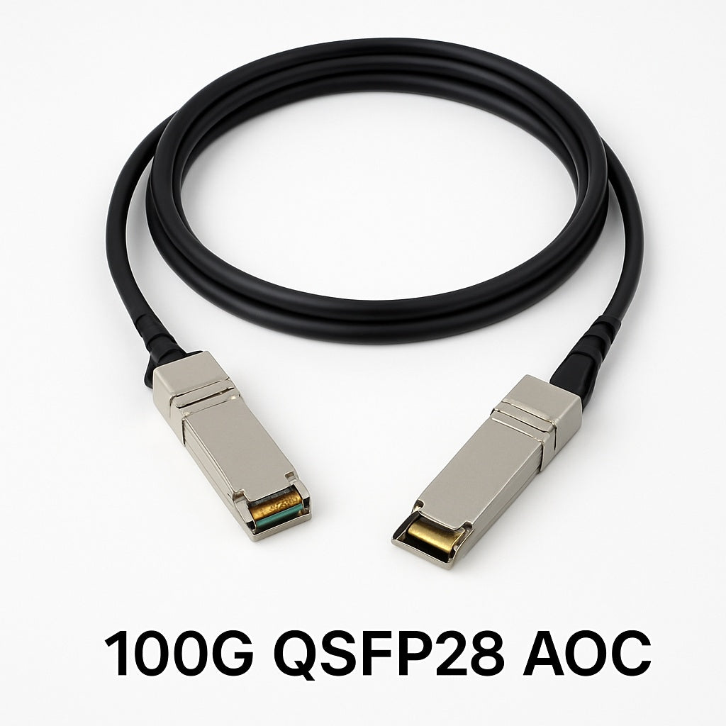 100G QSFP28 Active Optical Cable (AOC)