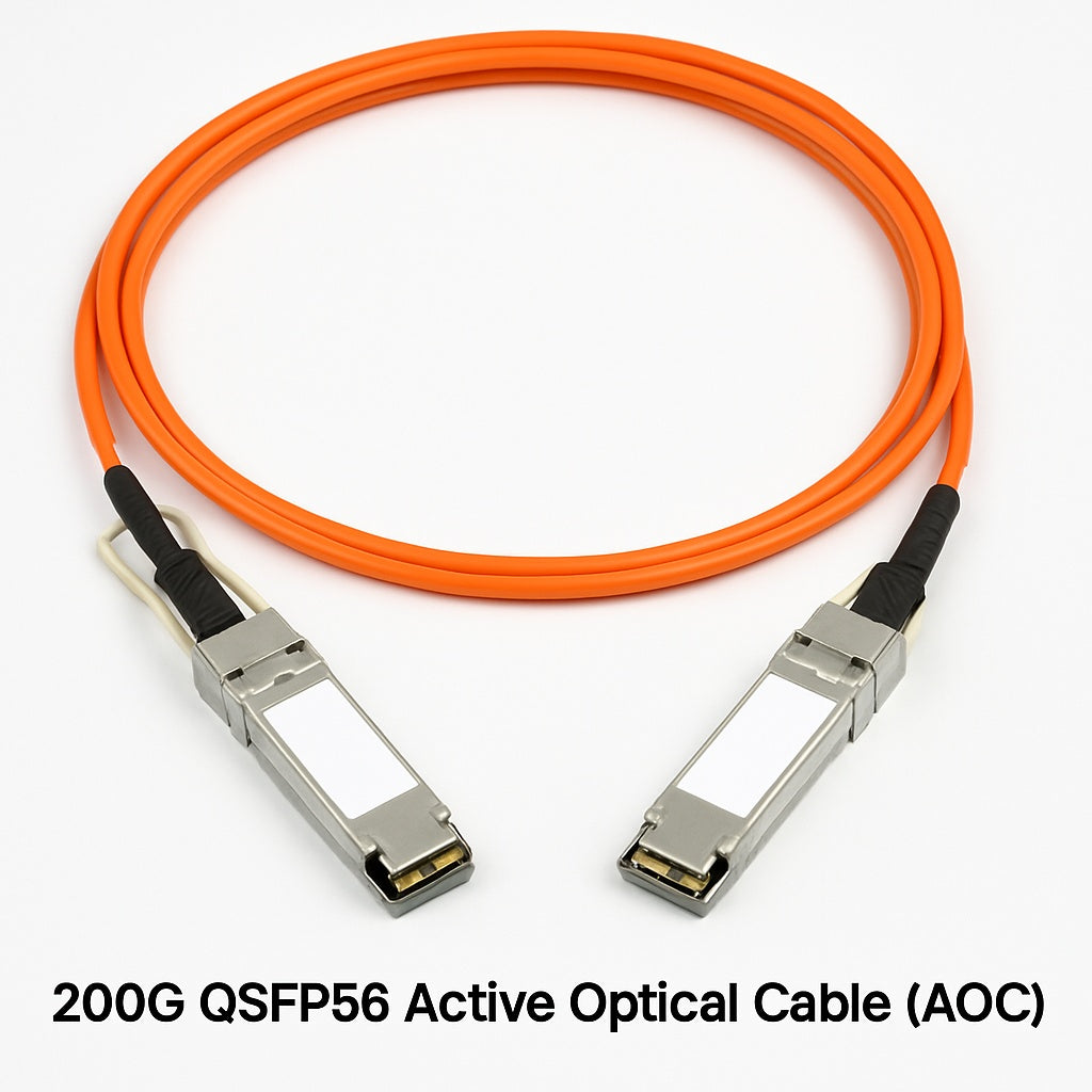 200G QSFP56 Active Optical Cable (AOC)