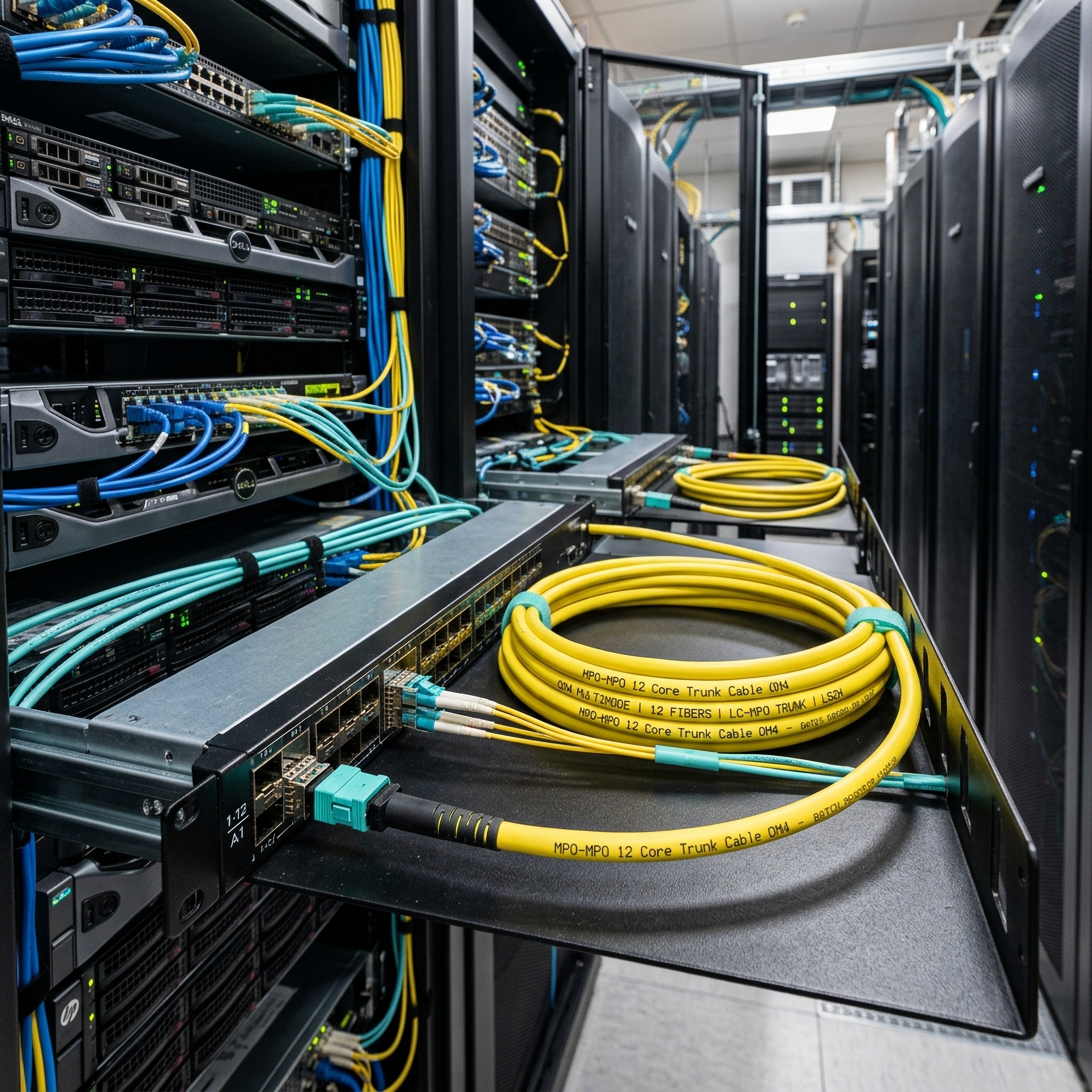 MPO/MTP 12 Core Trunk Cable