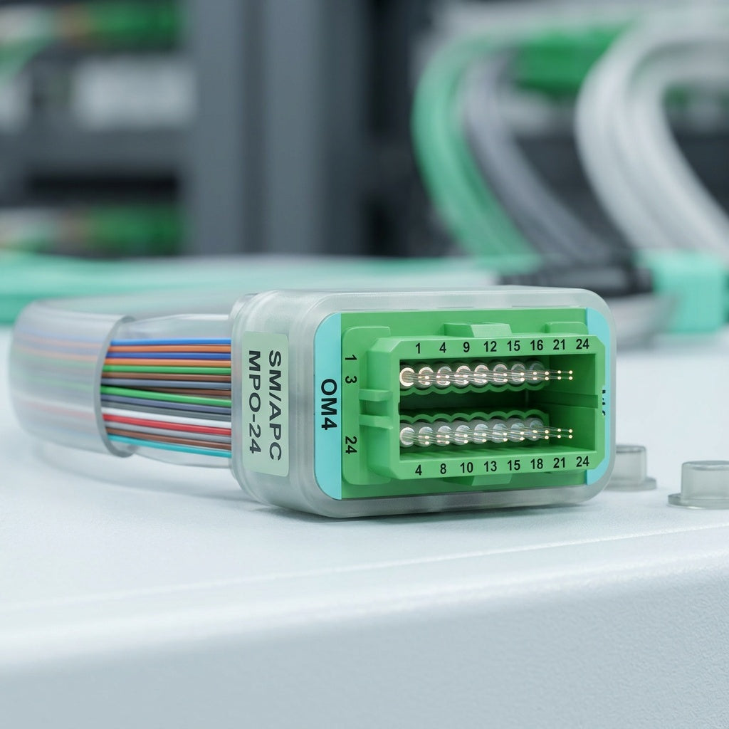 MPO/MTP 24 Core Trunk Cable | Ultra High Density Data Center Fiber Cable