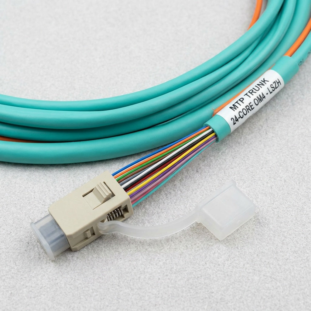 MPO/MTP 24 Core Trunk Cable | Ultra High Density Data Center Fiber Cable