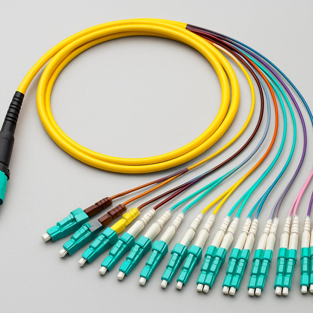 MPO to LC 12 Core Breakout Cable