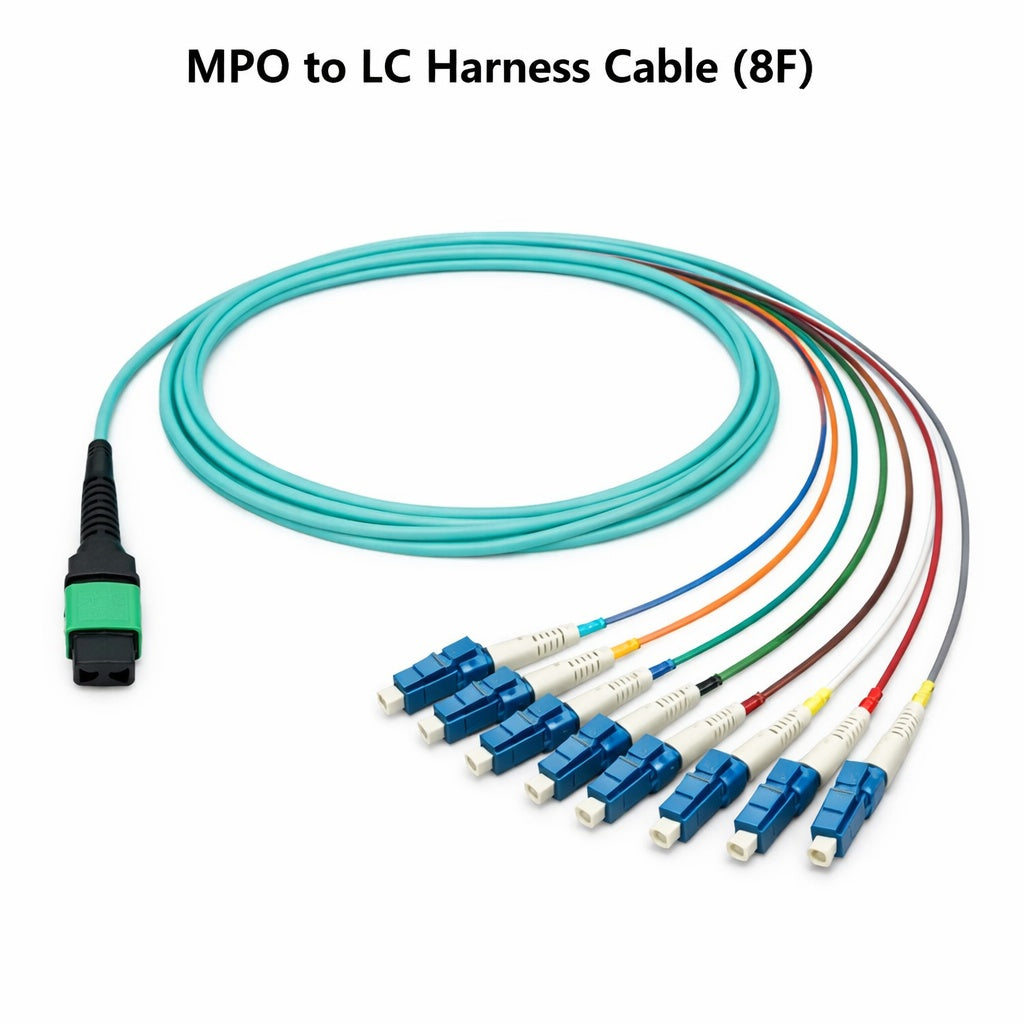 MPO to LC Harness Cable (8F)