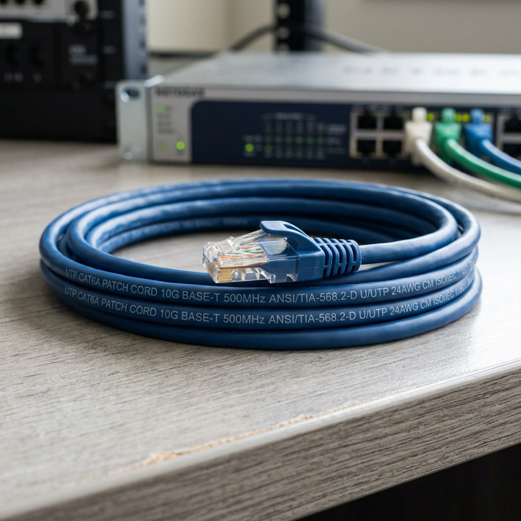 UTP CAT6A Patch Cord Manufacturer & OEM Supplier