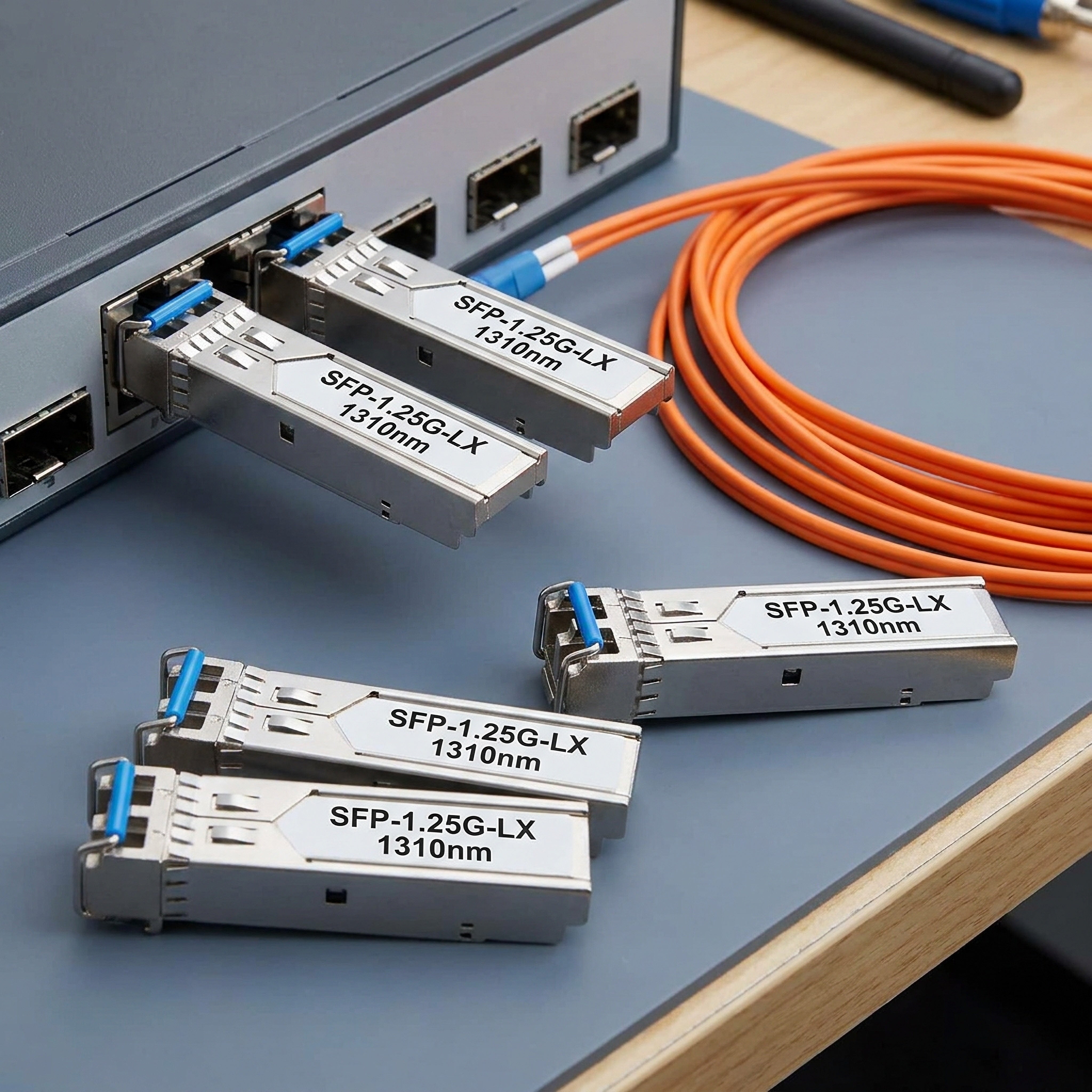1.25G SFP LX Optical Transceiver 1310nm 20km LC SMF Module