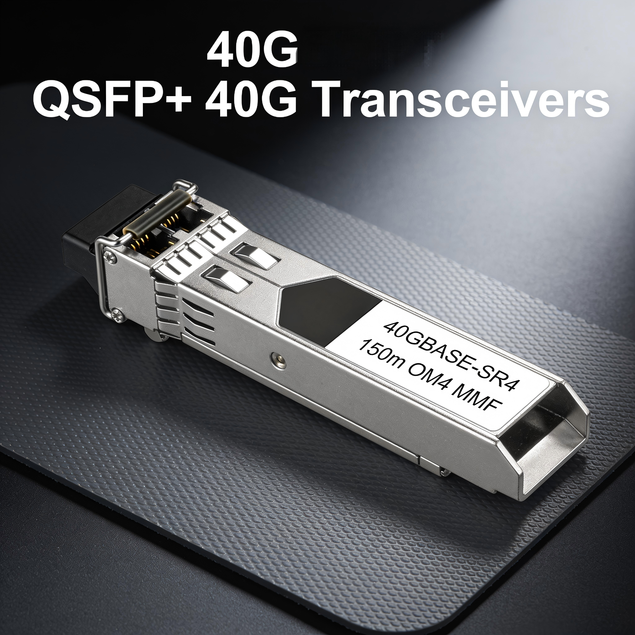 40G QSFP+ Transceiver Module, SR4 / LR4 / DAC / AOC, 40Gbps, MPO / LC, Cisco / Arista / Juniper Compatible