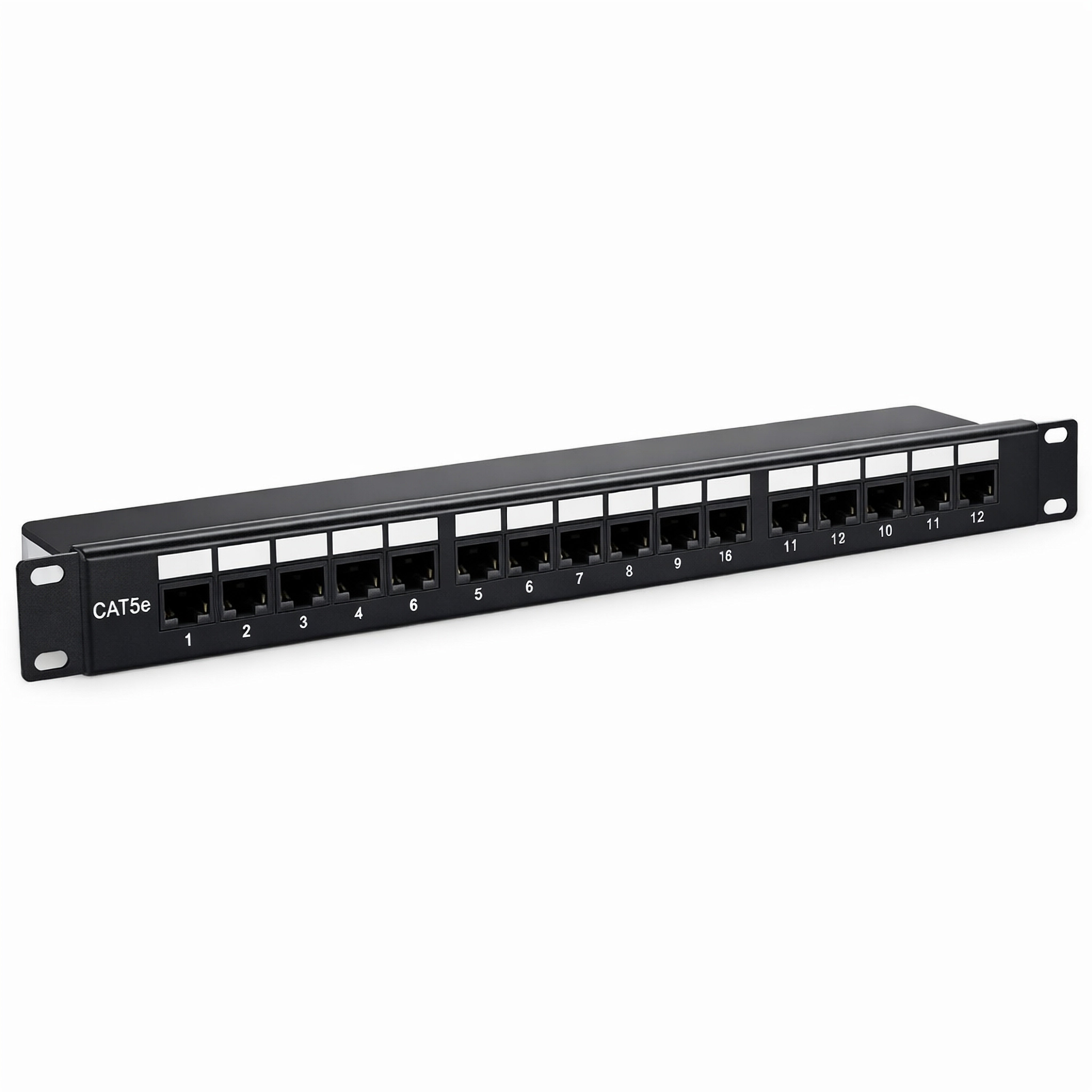 12 Port Cat5e UTP Patch Panel