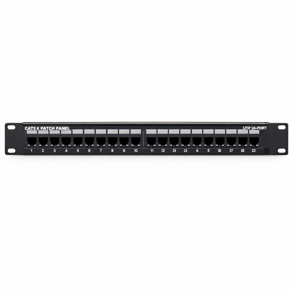 24 Port Cat5e UTP Patch Panel