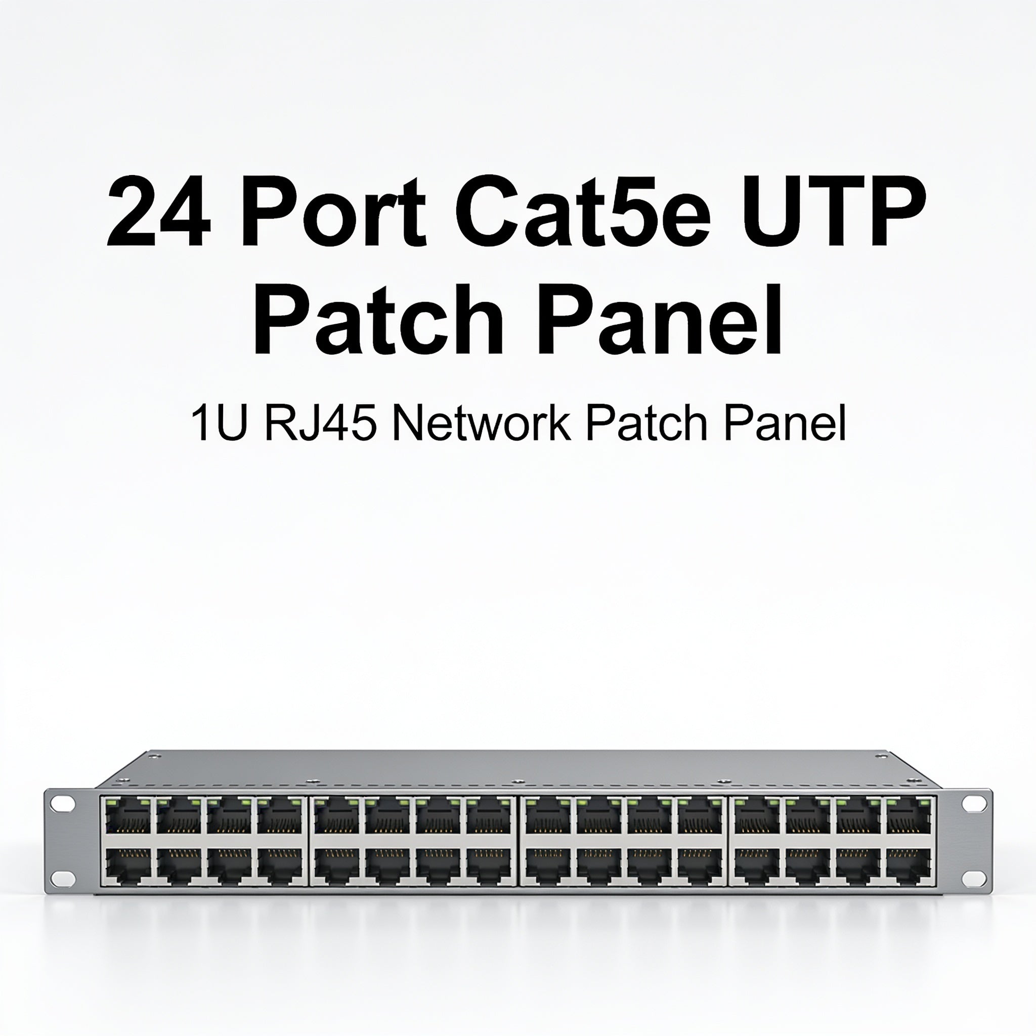 24 Port Cat5e UTP Patch Panel