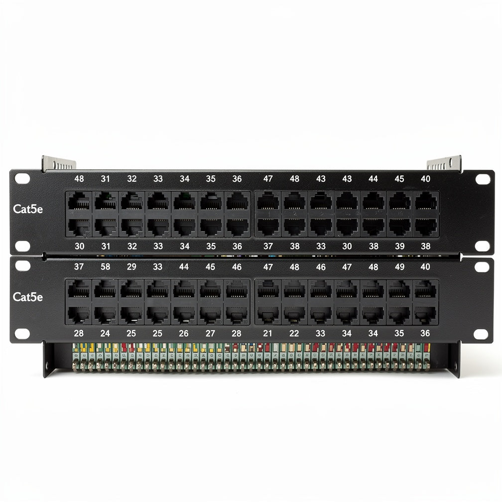 48 Port Cat5e UTP Patch Panel