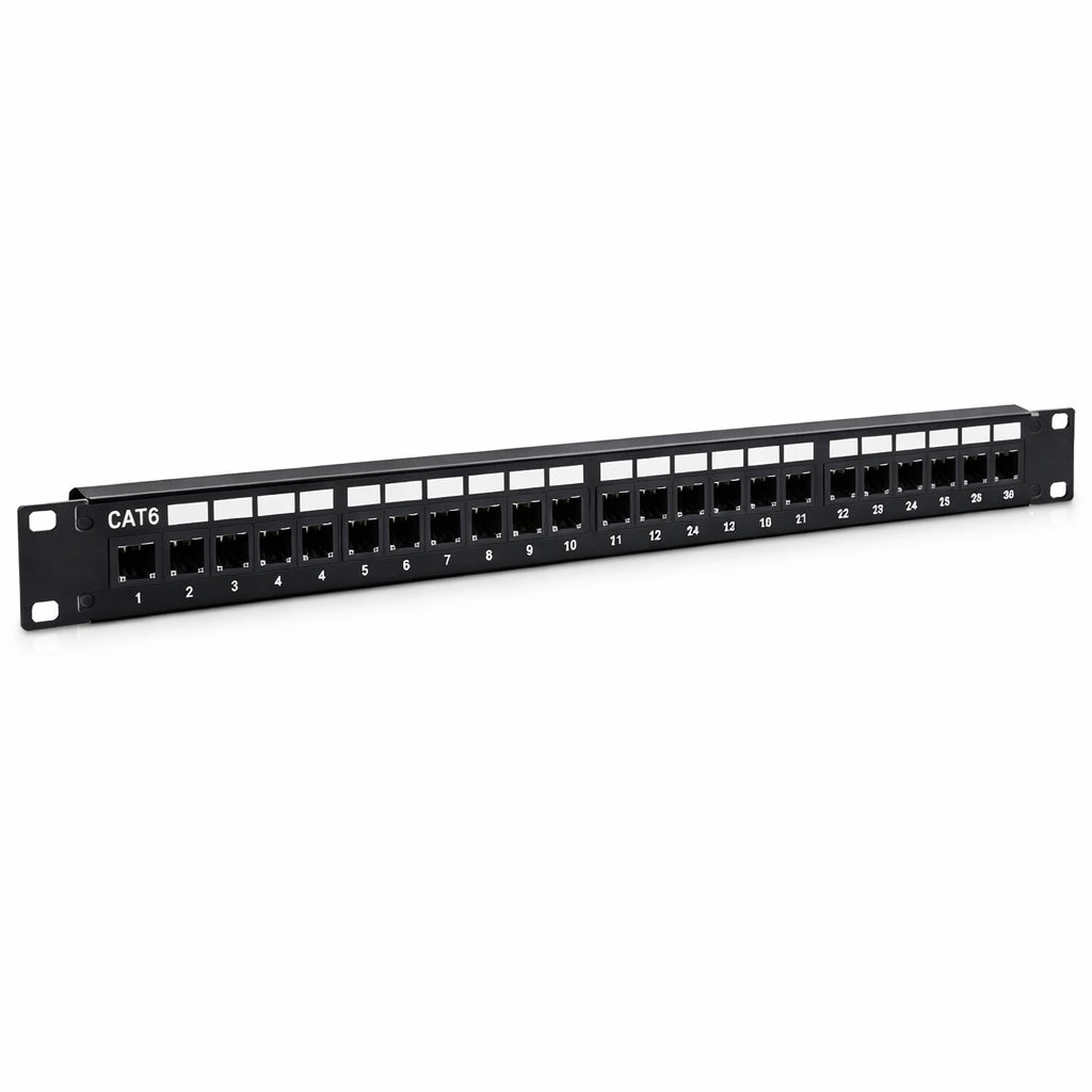 24 Port Cat6 UTP Patch Panel