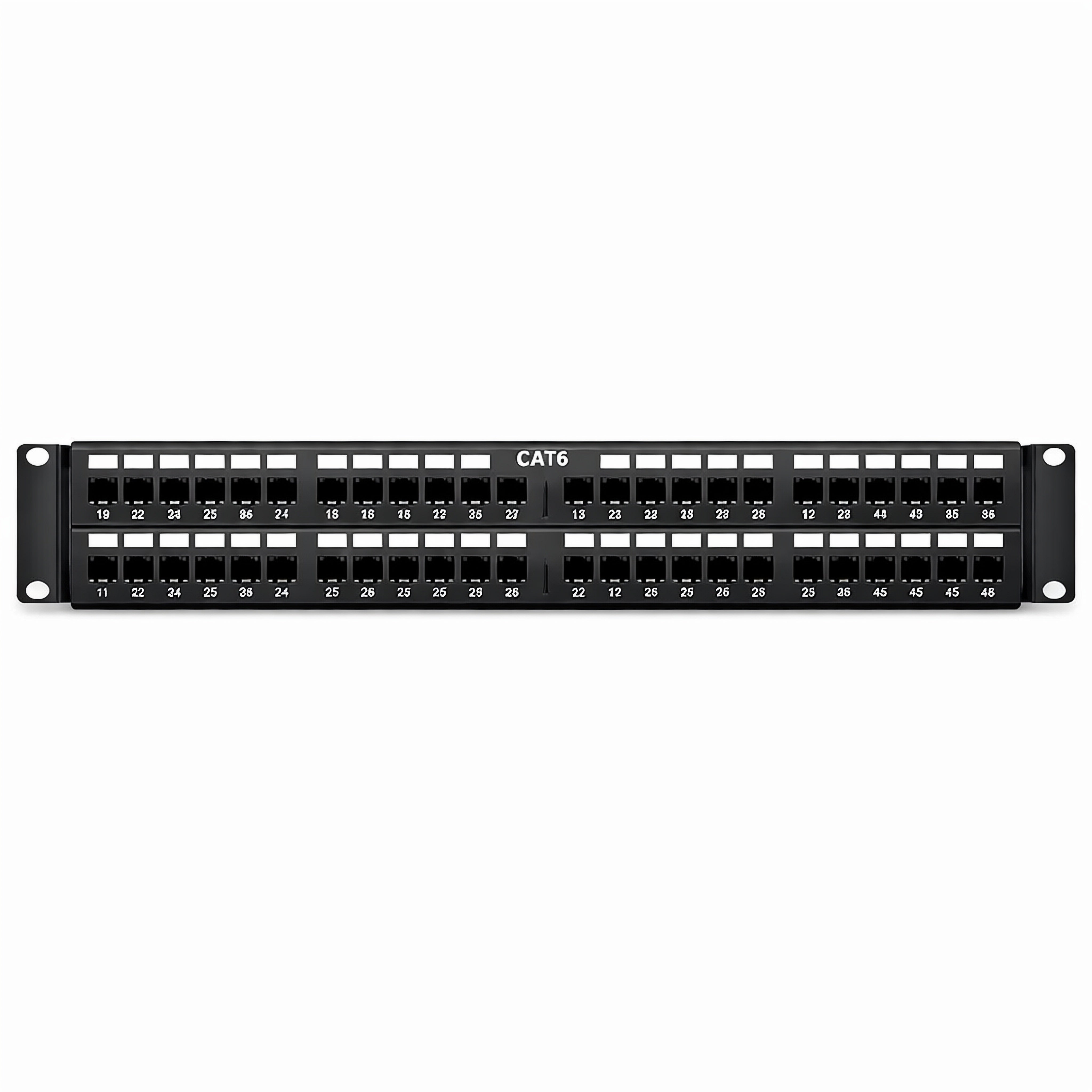 48 Port Cat6 UTP Patch Panel