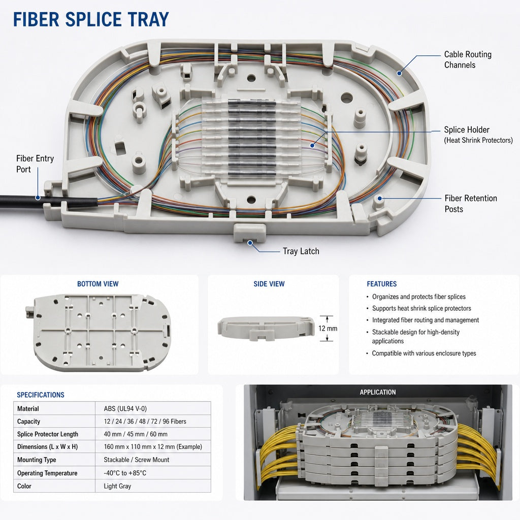 Fiber Splice Tray