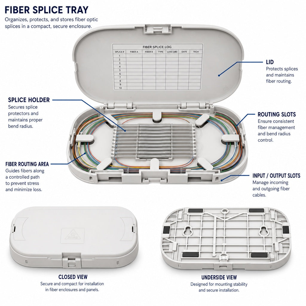 Fiber Splice Tray