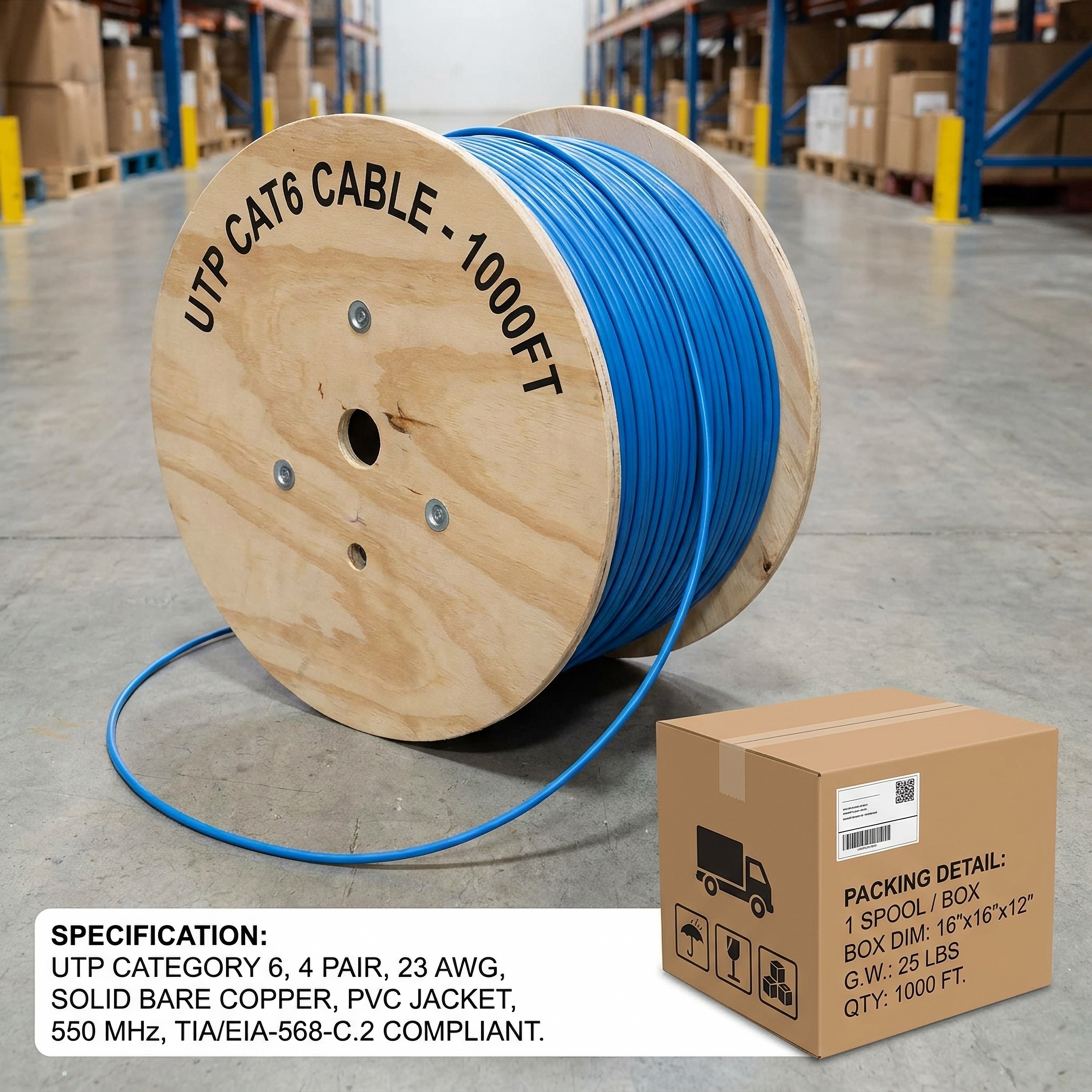 UTP CAT6 Ethernet Cable