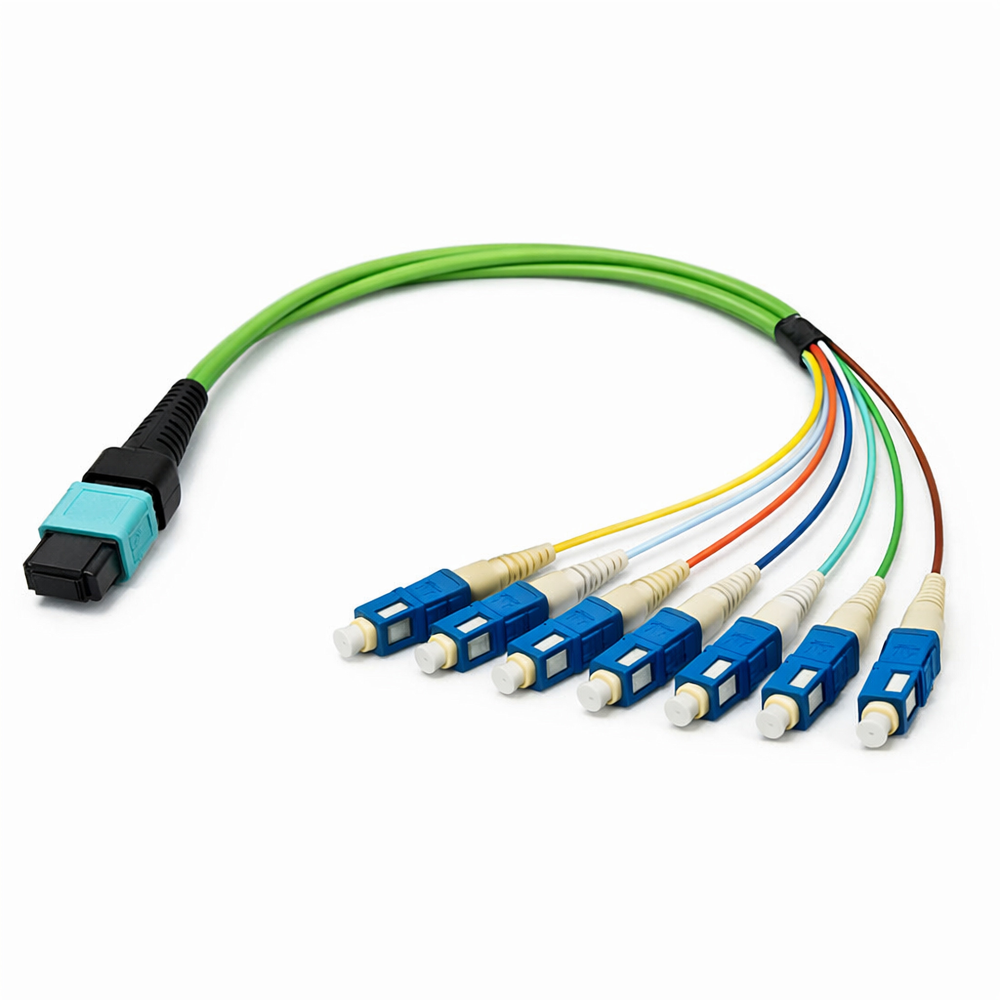 MPO/MTP to SC Breakout Cable | High-Density Fiber Optic Cable for Data Centers & Networks